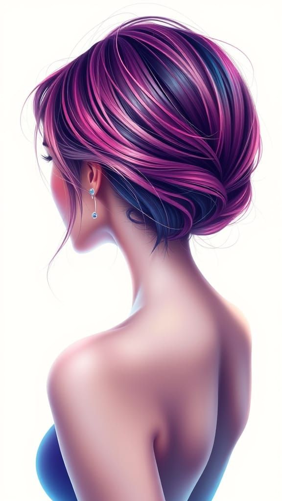 Backside Portrait in Chuck Jones Style