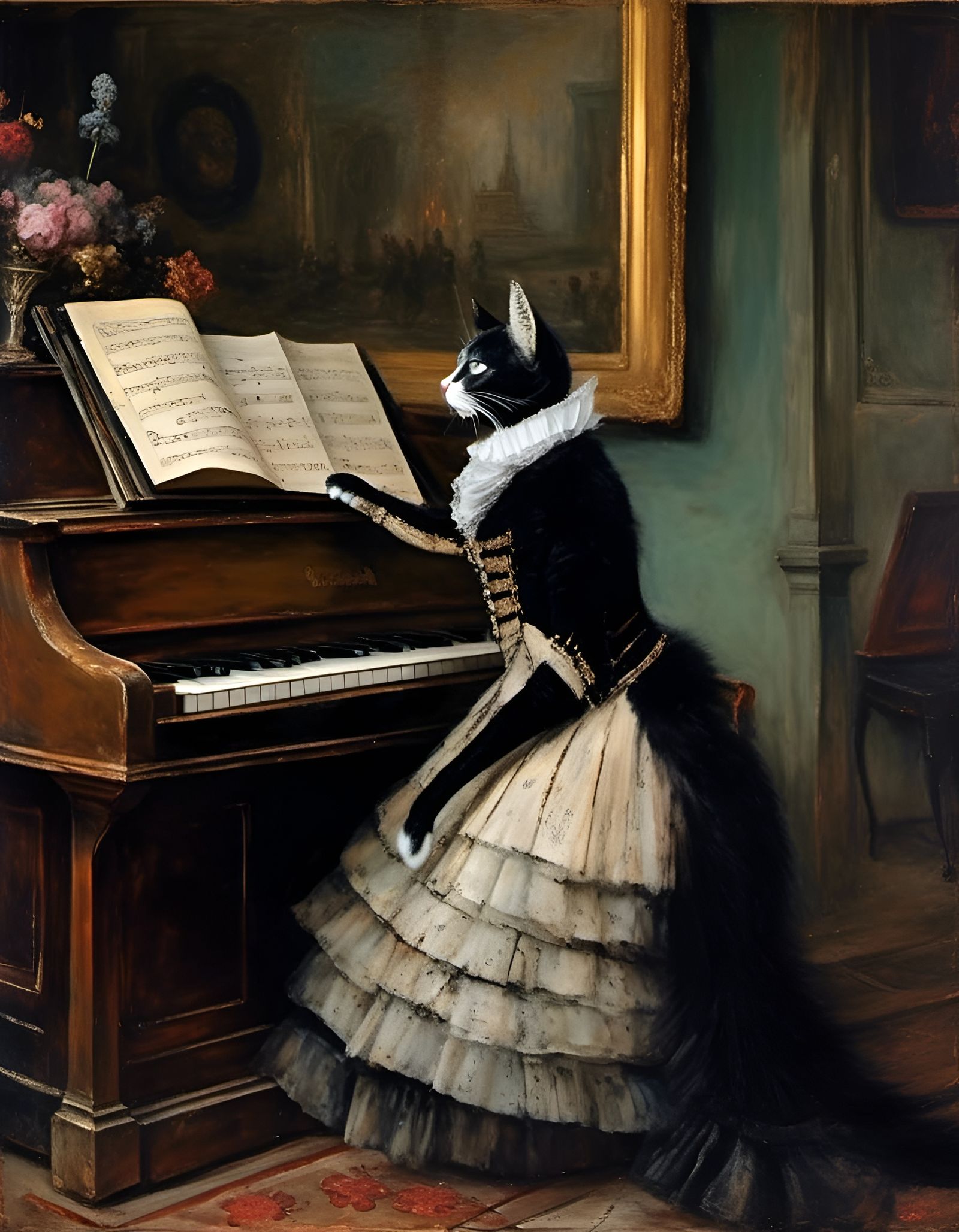 Did you know… that Miss Purrington was a famous cat composer of the early 19th century?