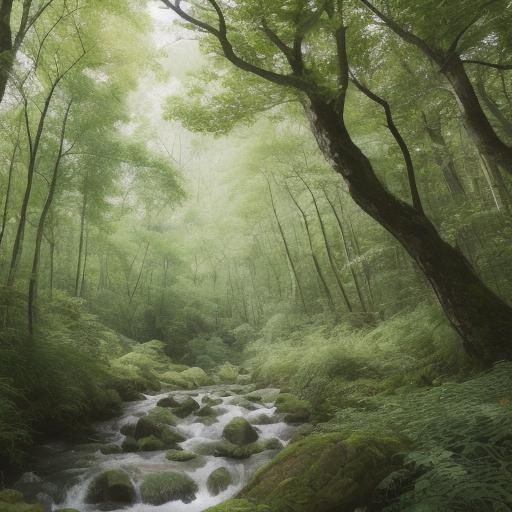 AI Generated Image of Nature