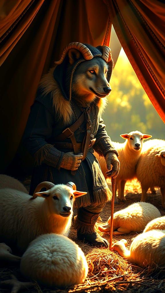 Wolf in Sheep's Clothing: A Divine Transformation