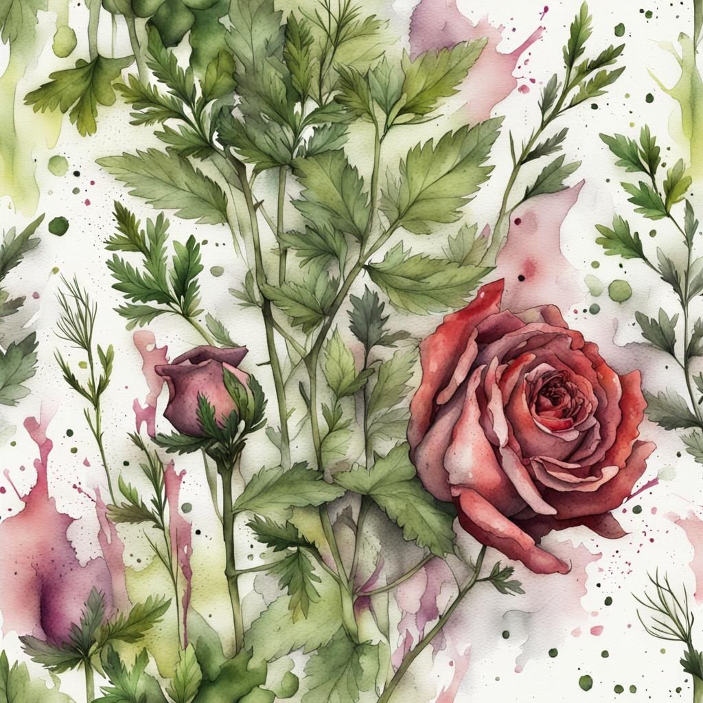 Parsley, Sage, Rosemary, and Thyme Art