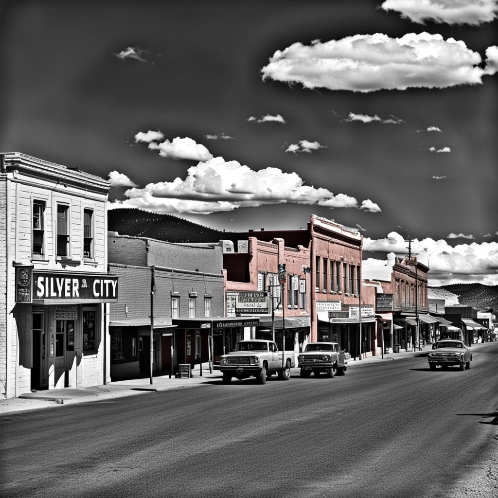 Silver City, New Mexico: An AI Interpretation