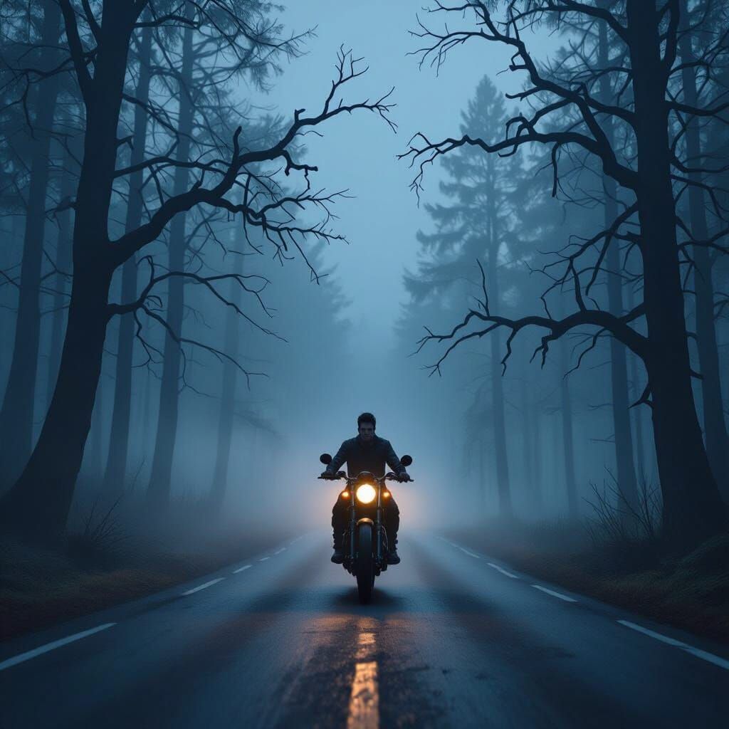 Cursed Road: Cinematic Horror Animation in 8K