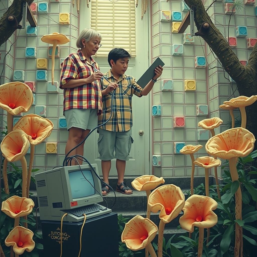 Peruvian Centenarians Repair Ancient Computer Amid Giant Mus...