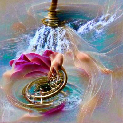 Abstract Spiral Rhythm: A Visual Poem