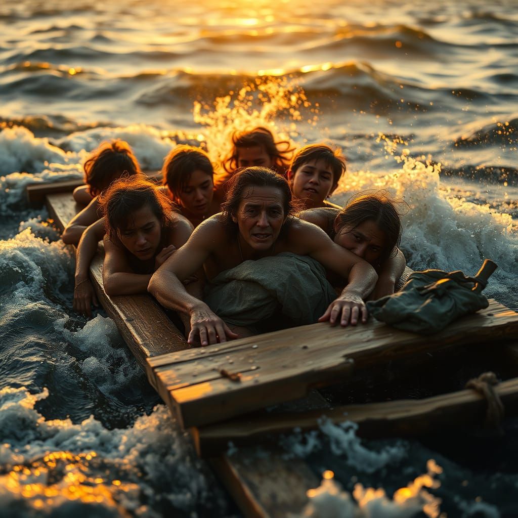 Resilient Survivors Adrift on Turbulent Waters