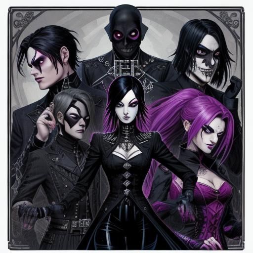 Azarath Black Parade Comic Book Wallpaper