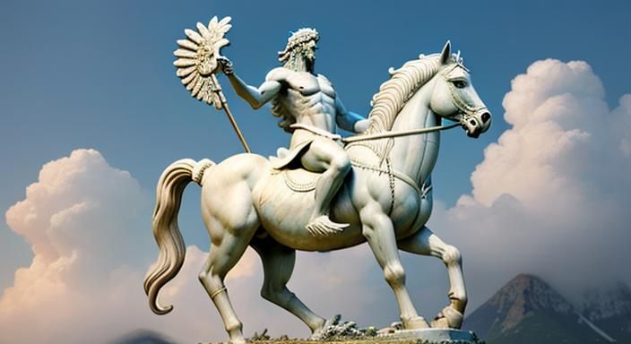 Mount Olympus, Zeus, on Mytikas peak