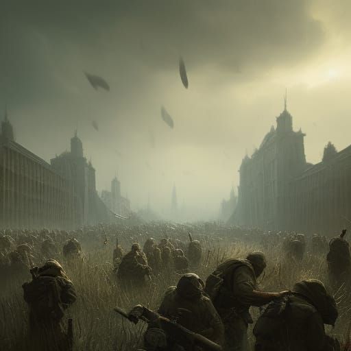 "Inside the walls was a bloody war"
