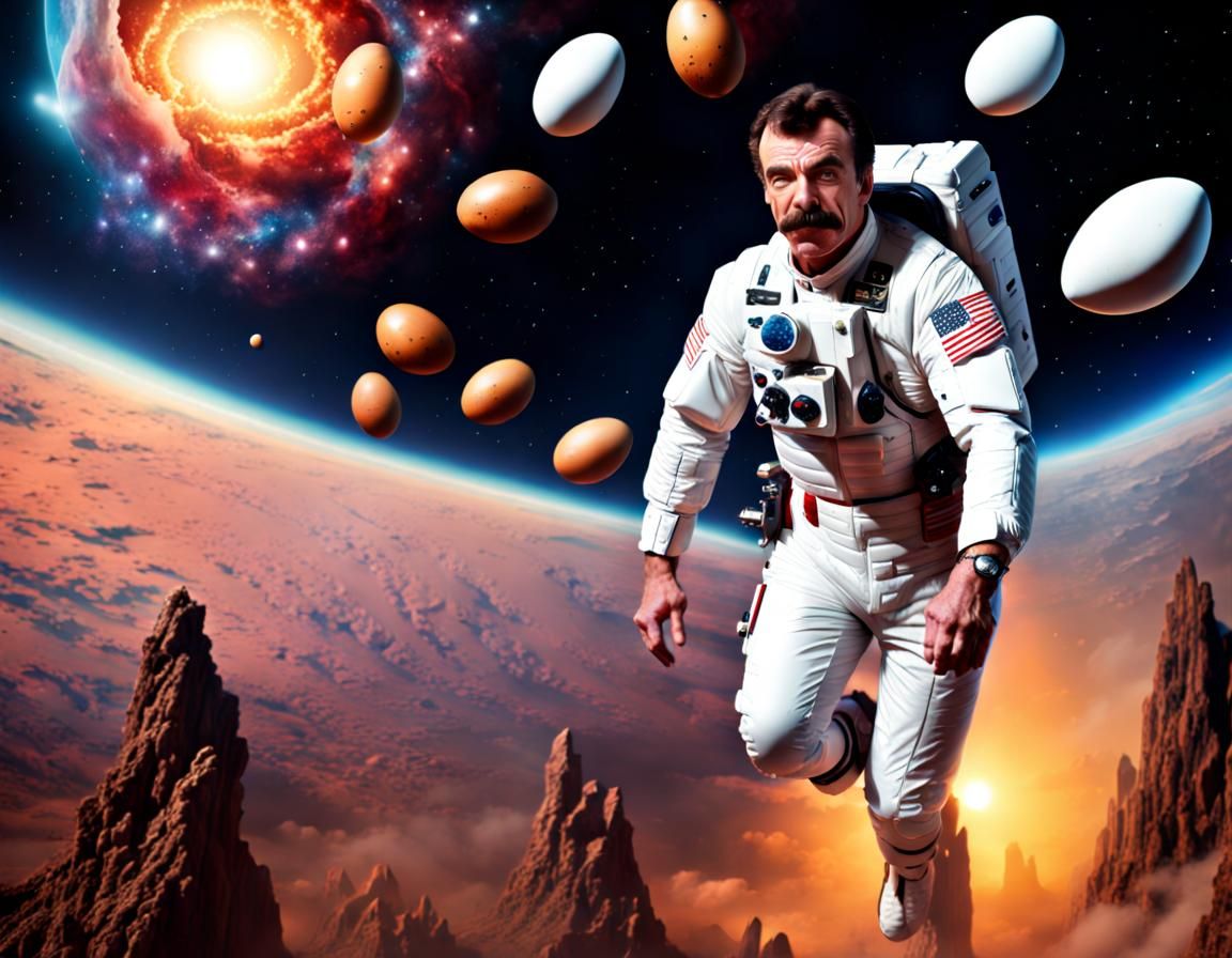 Tom Selleck stars in: Space Adventureland Part II