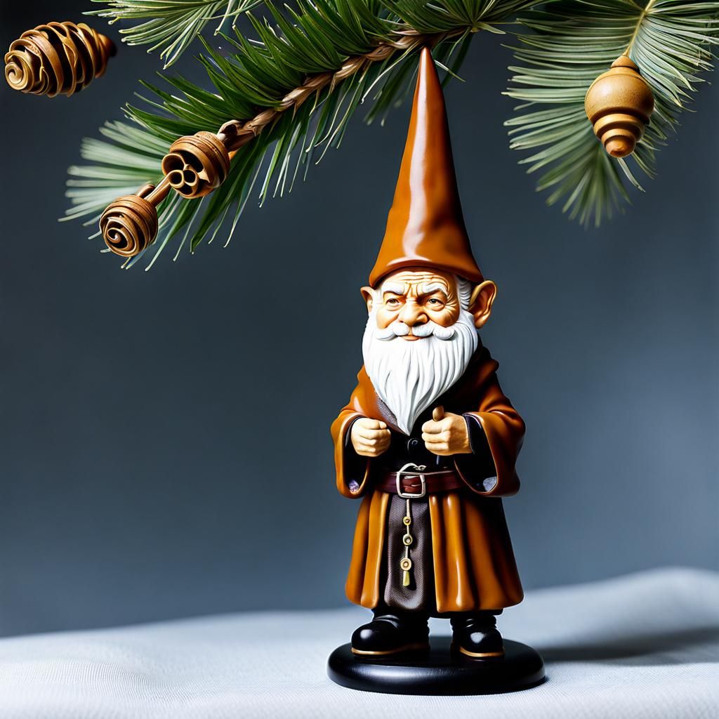 Carmelite Monk Gnome: Accurate and Detailed