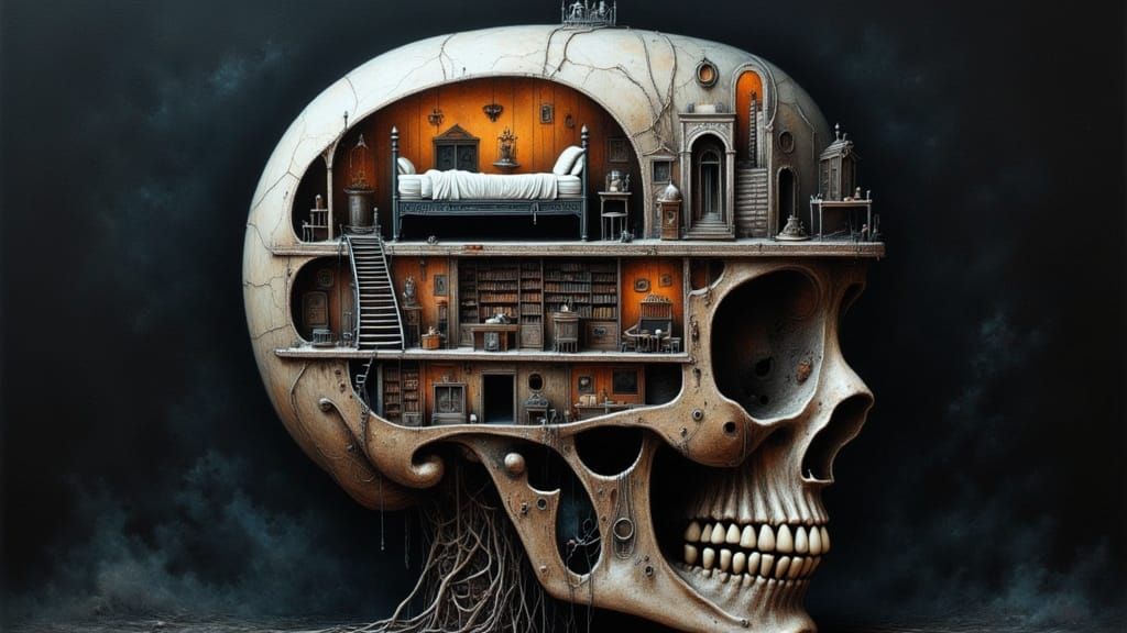 Work is death, dreaming of home.