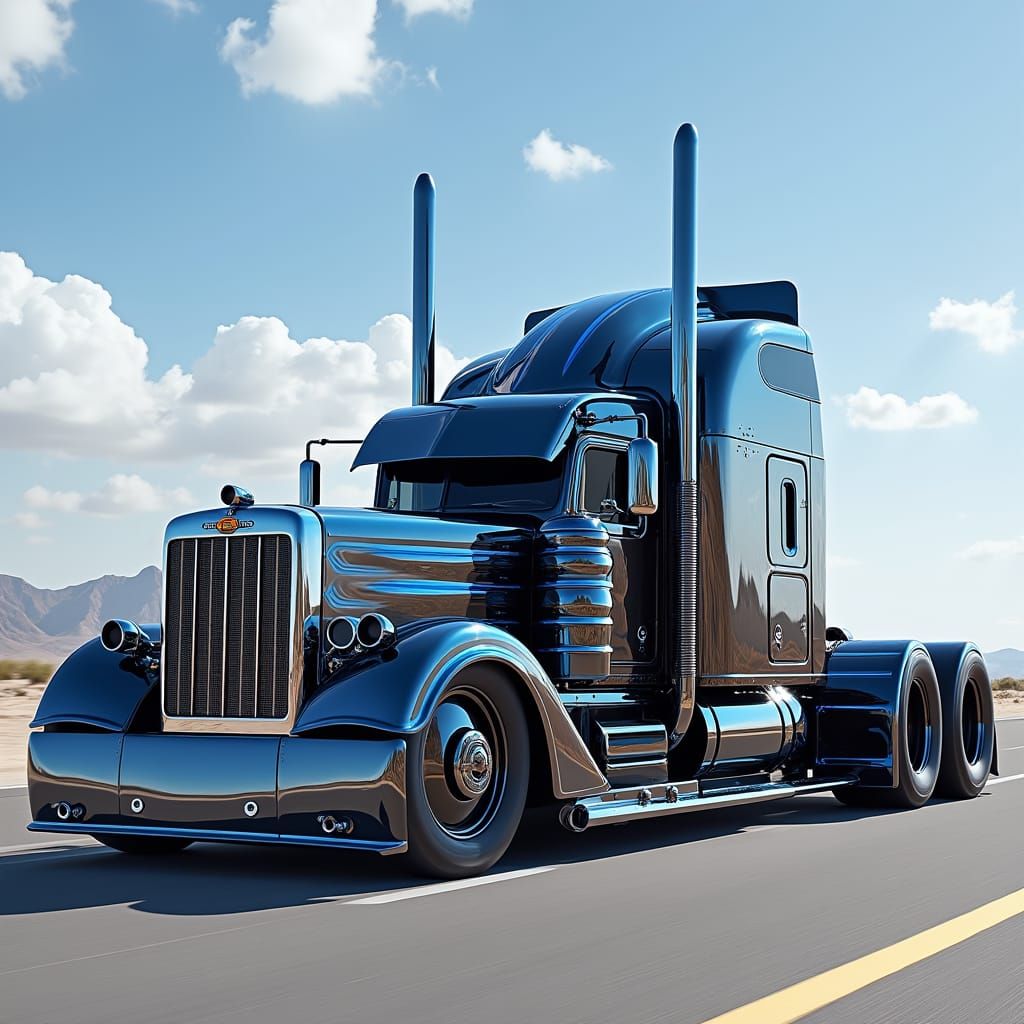 High-Speed Hybrid Semi-Dragster