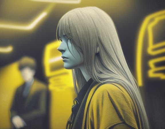 Film Noir Cinema Scene in Greg Rutkowski Style