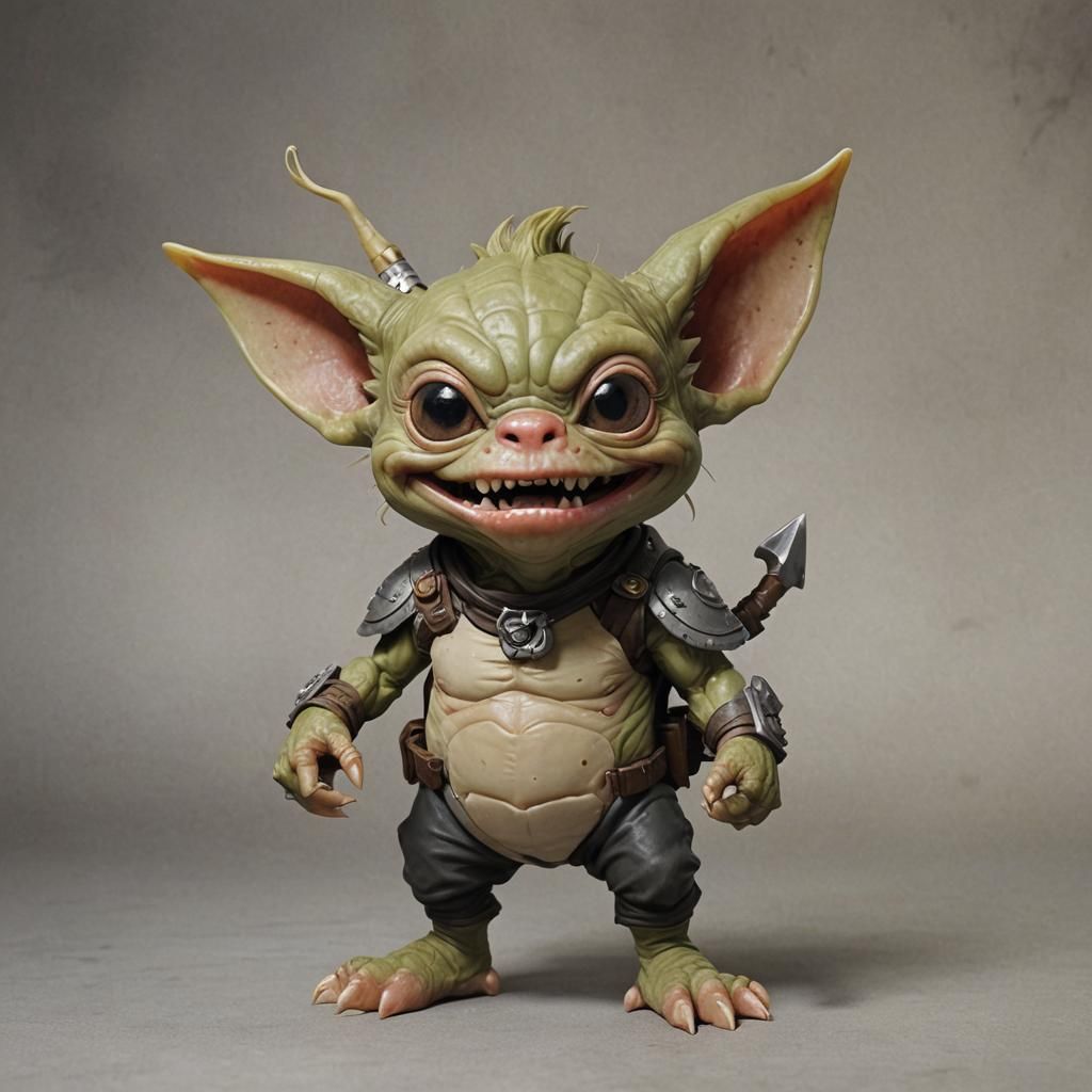 Snaggletooth Grogu Crossbreed Hybrid