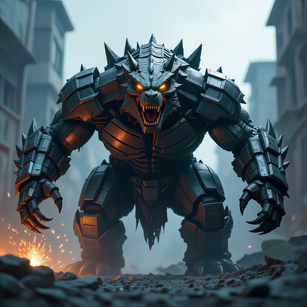 Grimlock: Steel Reptile of Muscle and Metal