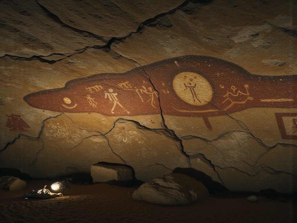 Dreamlike Paleolithic Landscape