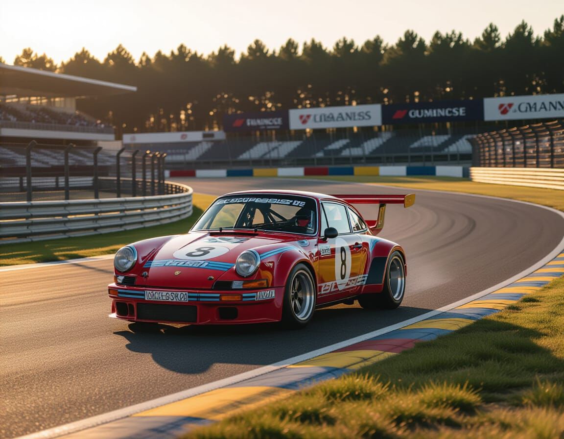 1973 Porsche 911 RSR at Le Mans