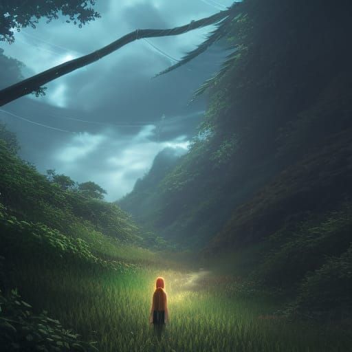 Epic 3D Render of Death in Anime Style