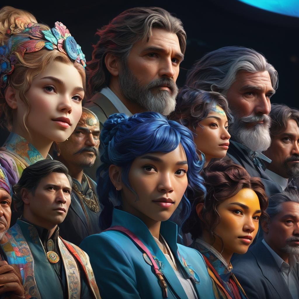 Empowerment Panel: Global Ambassadors in Art Nouveau Style