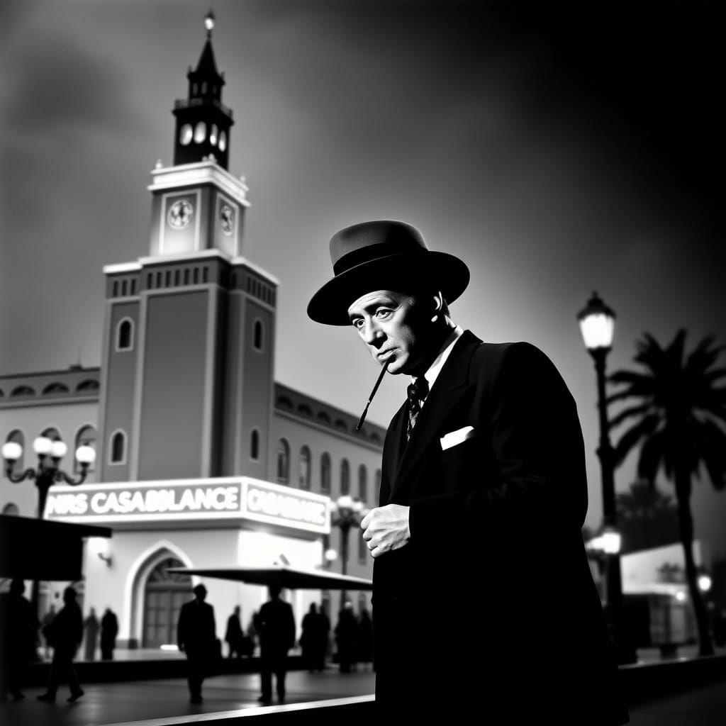 Casablanca in Classic Hollywood Style