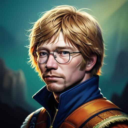 John Denver Meets The Little Prince: Hyperrealistic Art