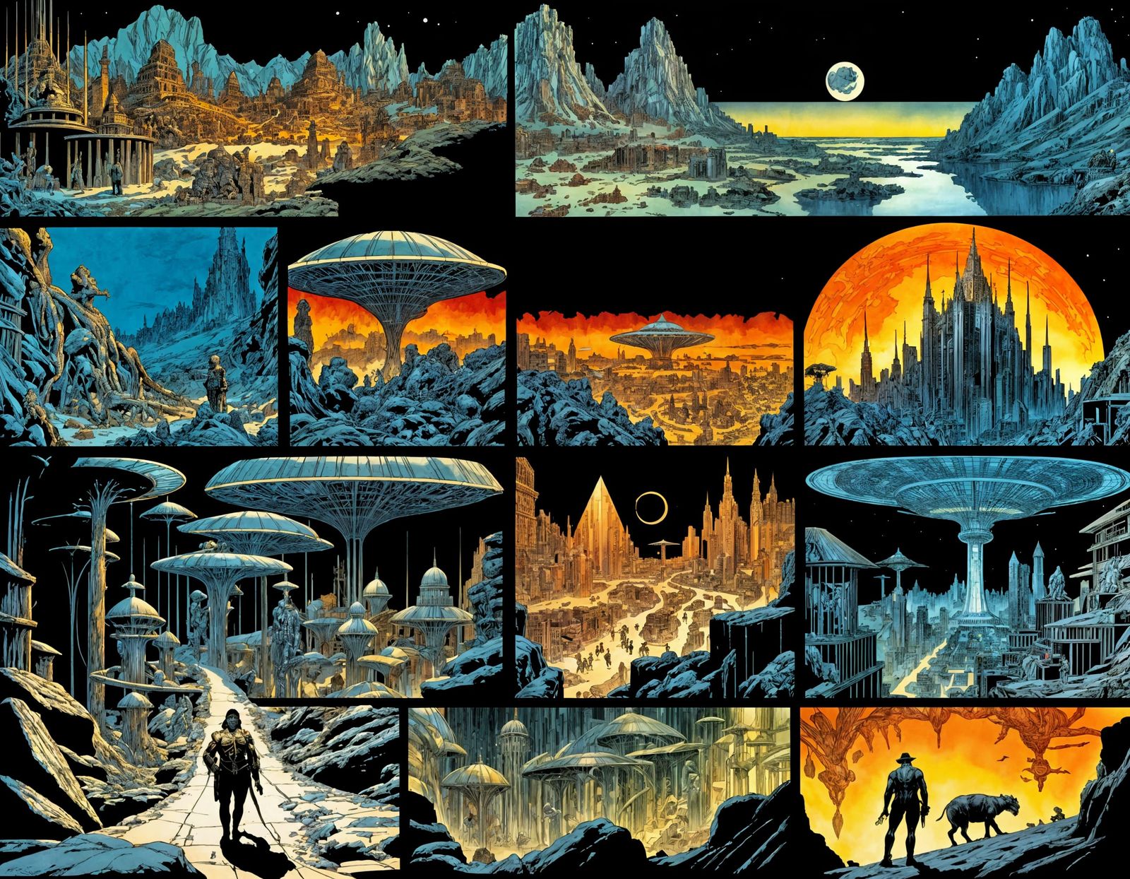 Comic Book Archeological Adventuress in Secret Lab