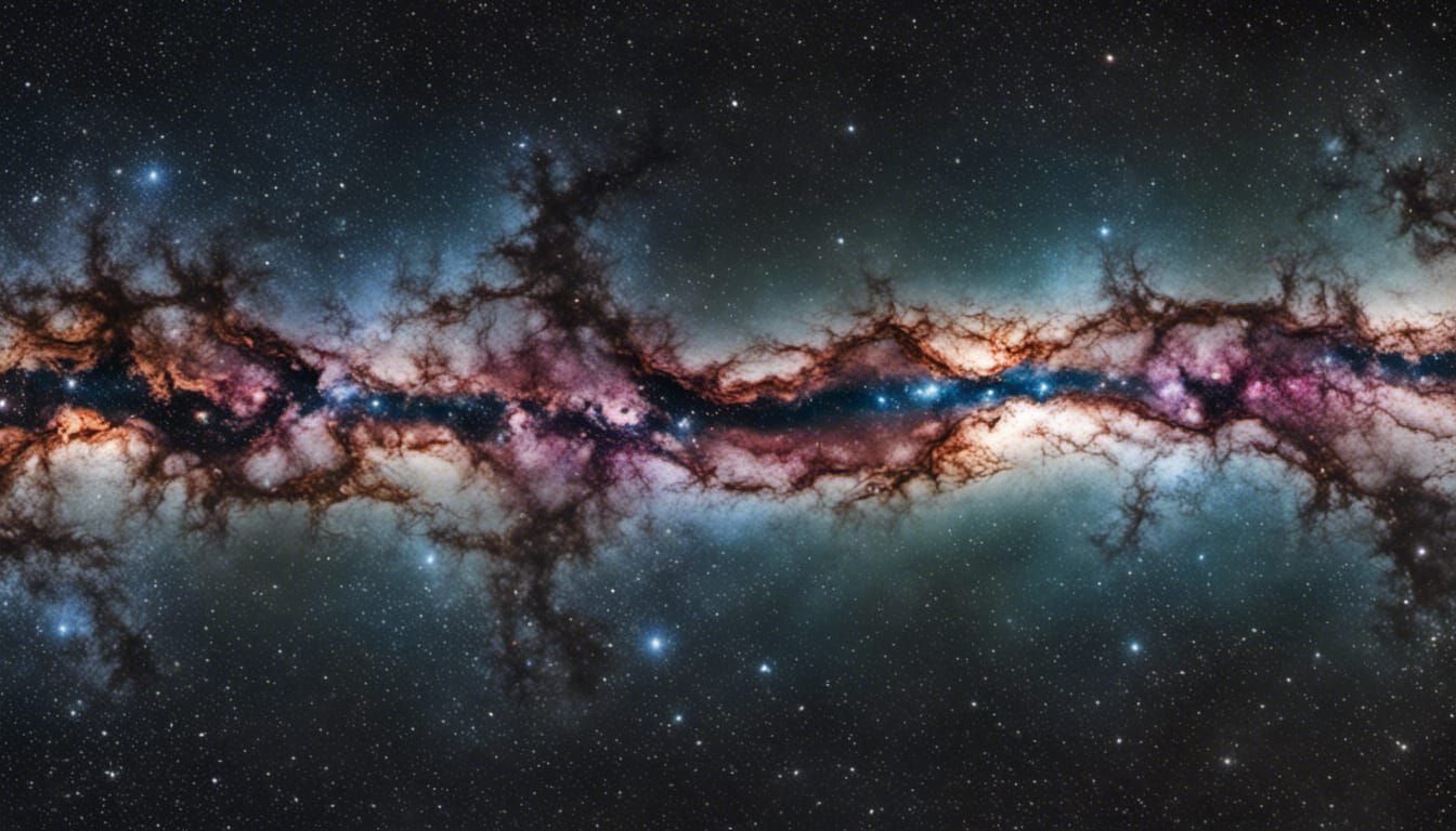 Vibrant Astrophotography of the Milky Way Galaxy
