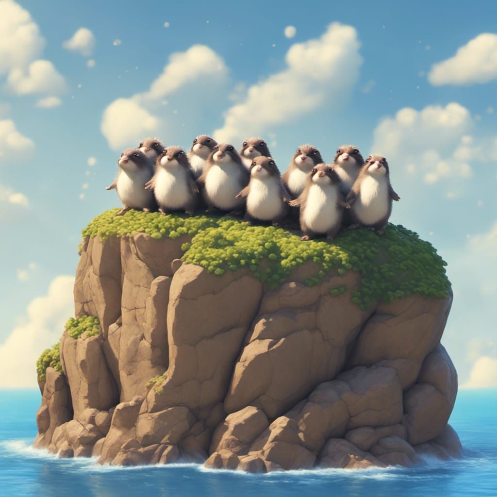 Lemmings discover that Little Lemming Island may not be suitable for habitation