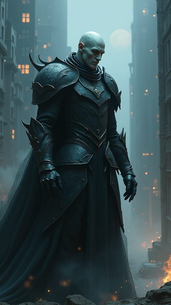 Dark Overlord of Eternal Night: Gothic Fantasy Art