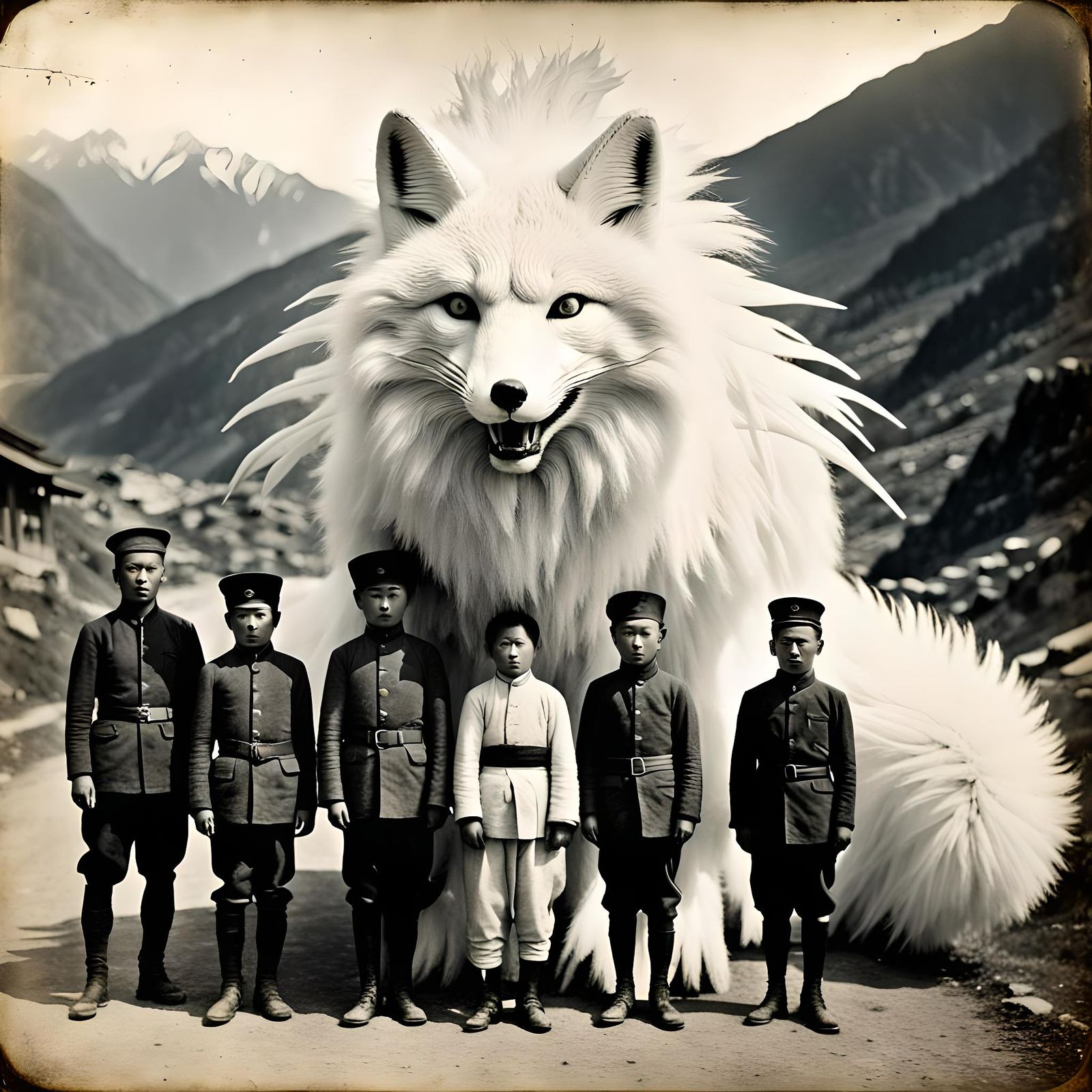 Yubeng Village discovered a massive fox that the local villagers called the "Huli Jing"