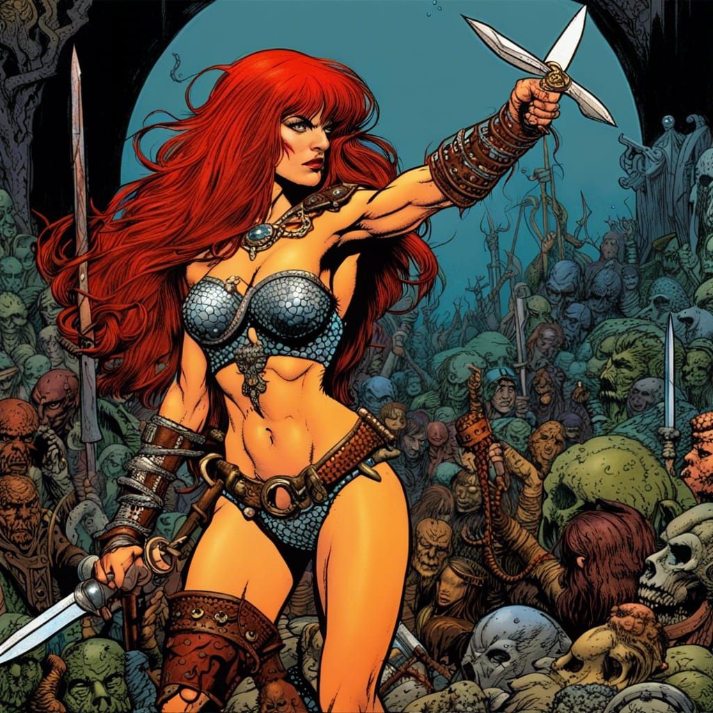 Red Sonja: Sword and Sorcery Heroine