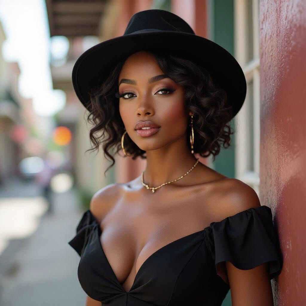 Mocha Beauty in New Orleans: Lady Marmalade