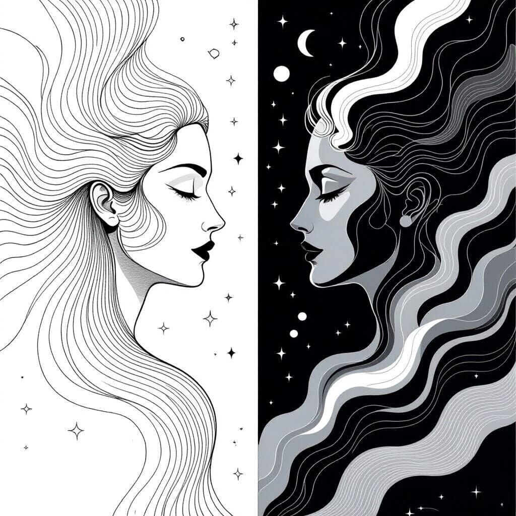 Minimalist Logo Concept: Soul and Strength in Harmony