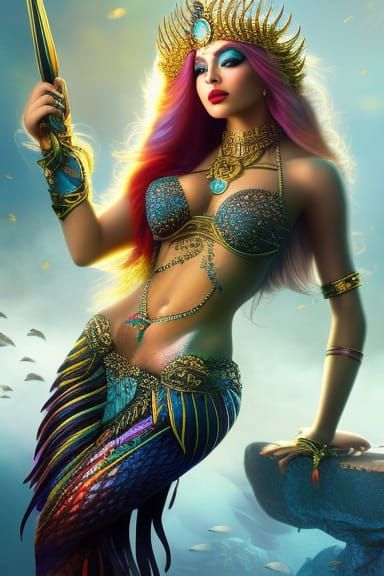 AMPHITRITE, is Stunningly Beautiful Goddess-Queen of the Sea #1