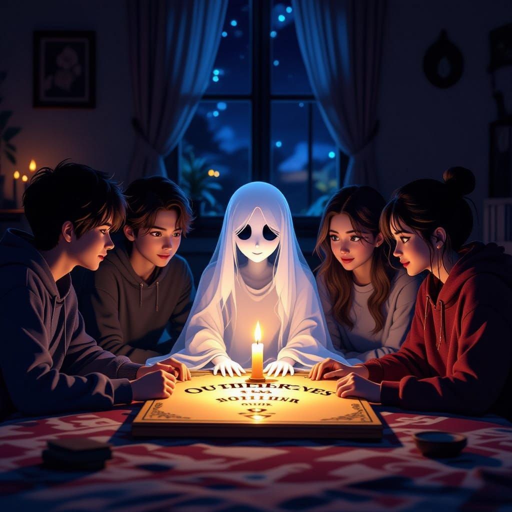 Friends' Joke Séance Turns Spooky With Unseen Guest