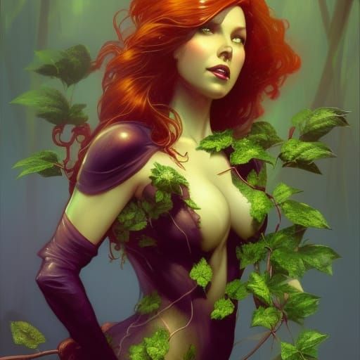 Poison Ivy: Dark Fantasy Concept Art