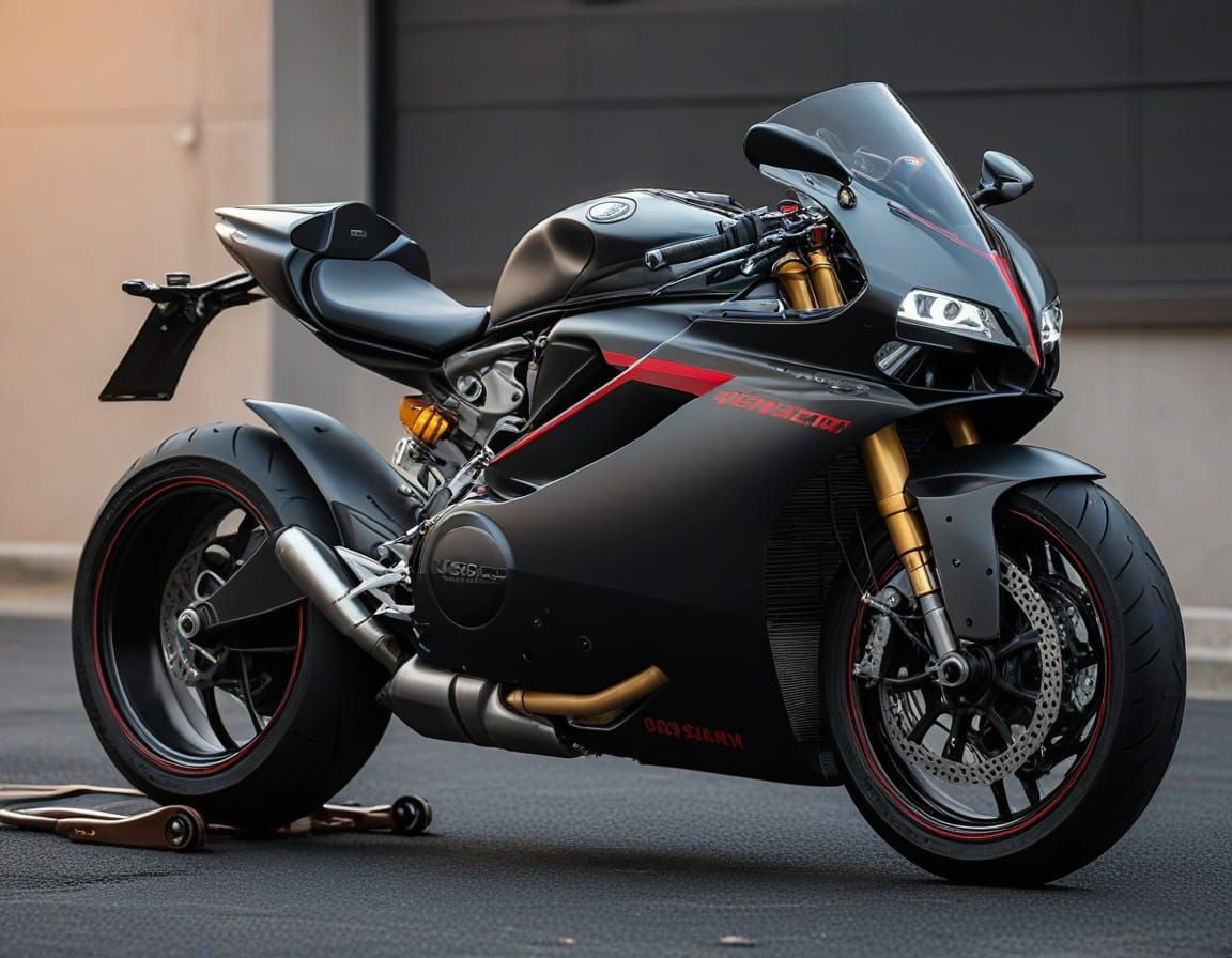 Sleek Road-Racer Motorcycle Blends Futuristic Aerodynamics w...