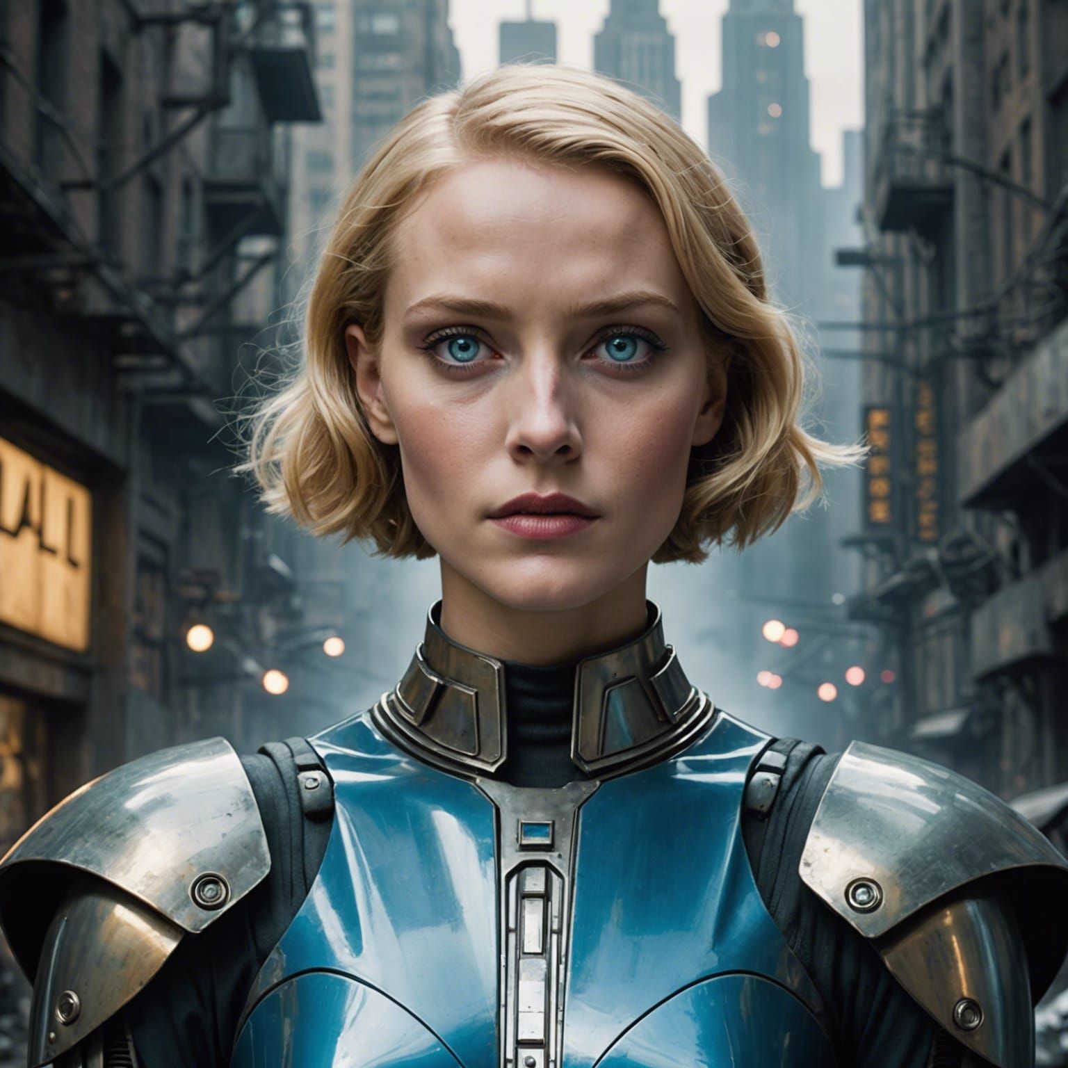 Golden Icon: Maria the Futuristic Blonde Symbol of Metropolis