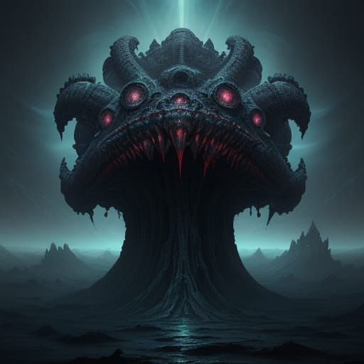 Surreal Cosmic Horror Reveals Dark Sci-Fi Planet