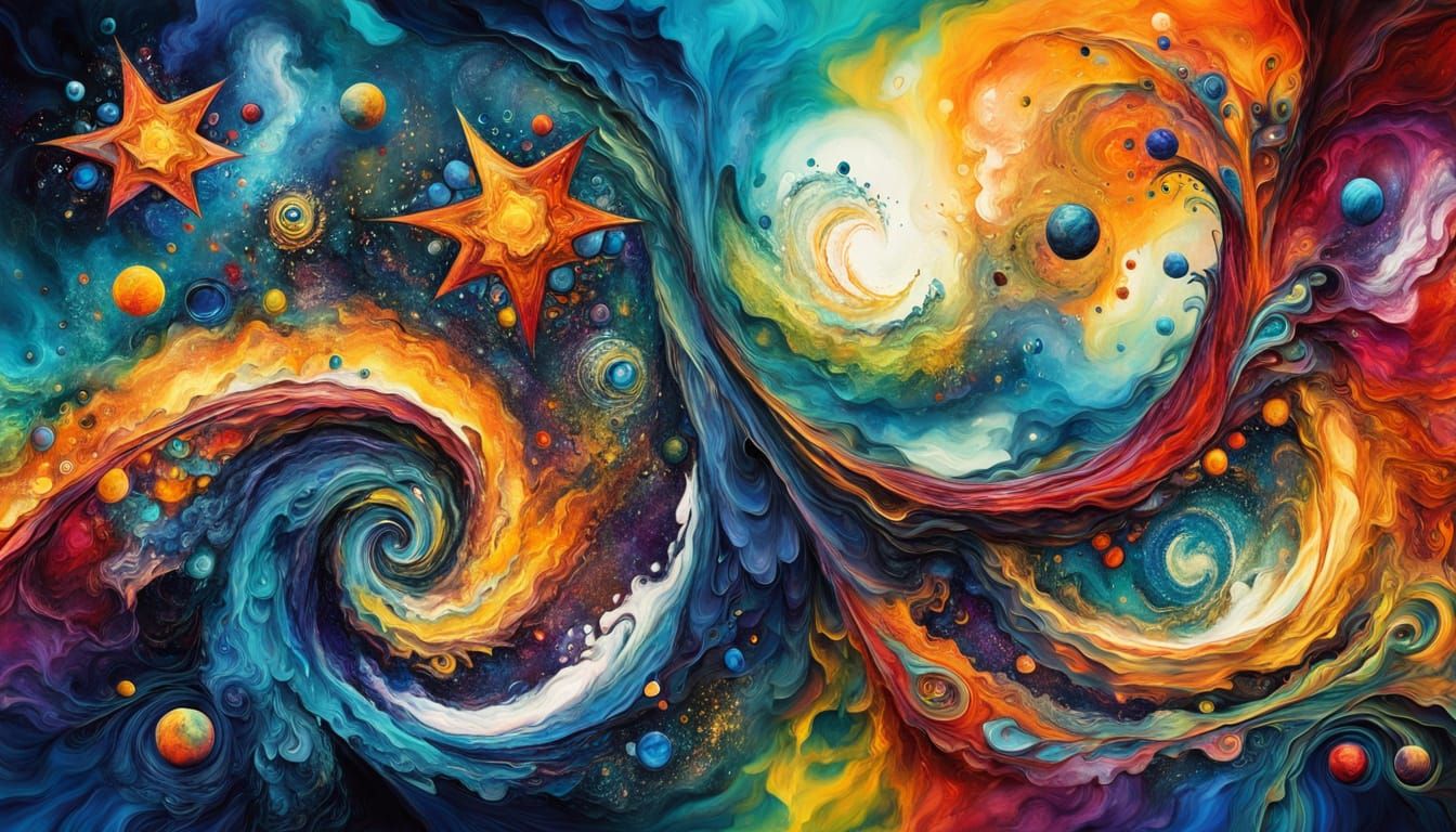 Otherworldly Alcohol Ink