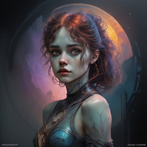 THE TWILIGHT ZONE <lora:Nurografik Ink SD1-5:1.0>