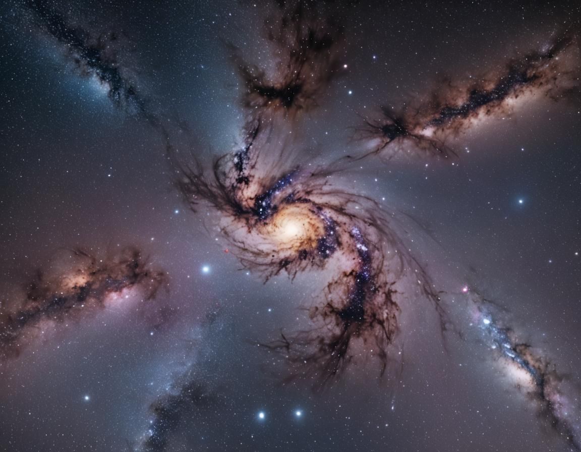 Majestic Night Sky: Milky Way Astrophotography