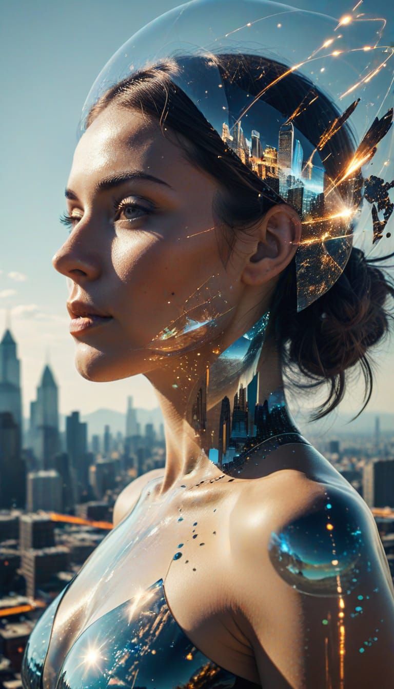 Stargate Unfolds into a Futuristic Cityscape