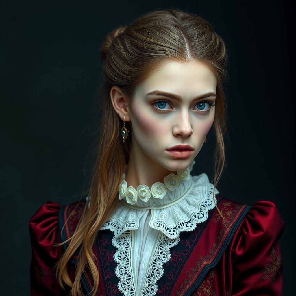 Ethereal Alien Form, Female, Beautiful, Realistic, Artistic