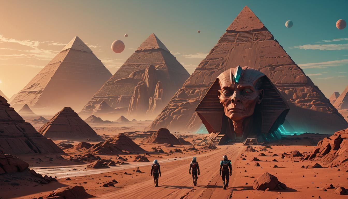 Martian Pyramids