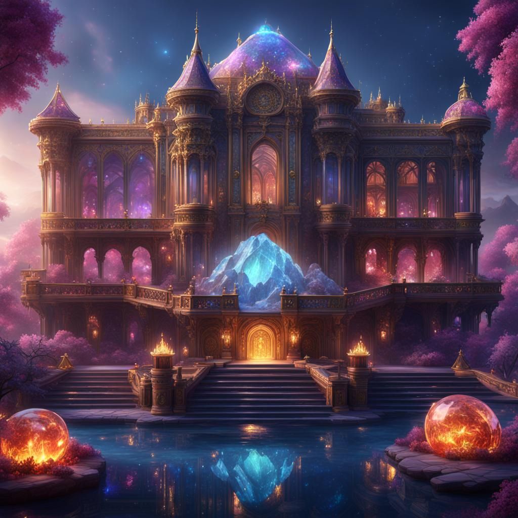 Crystal Palace: A Gem-Encrusted Fantasy in 8K
