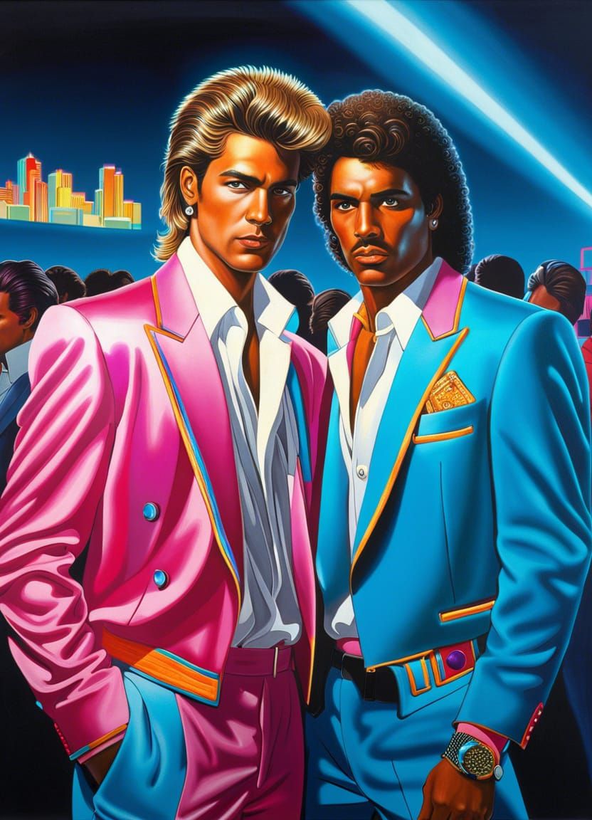 80’s Miami Vice Style