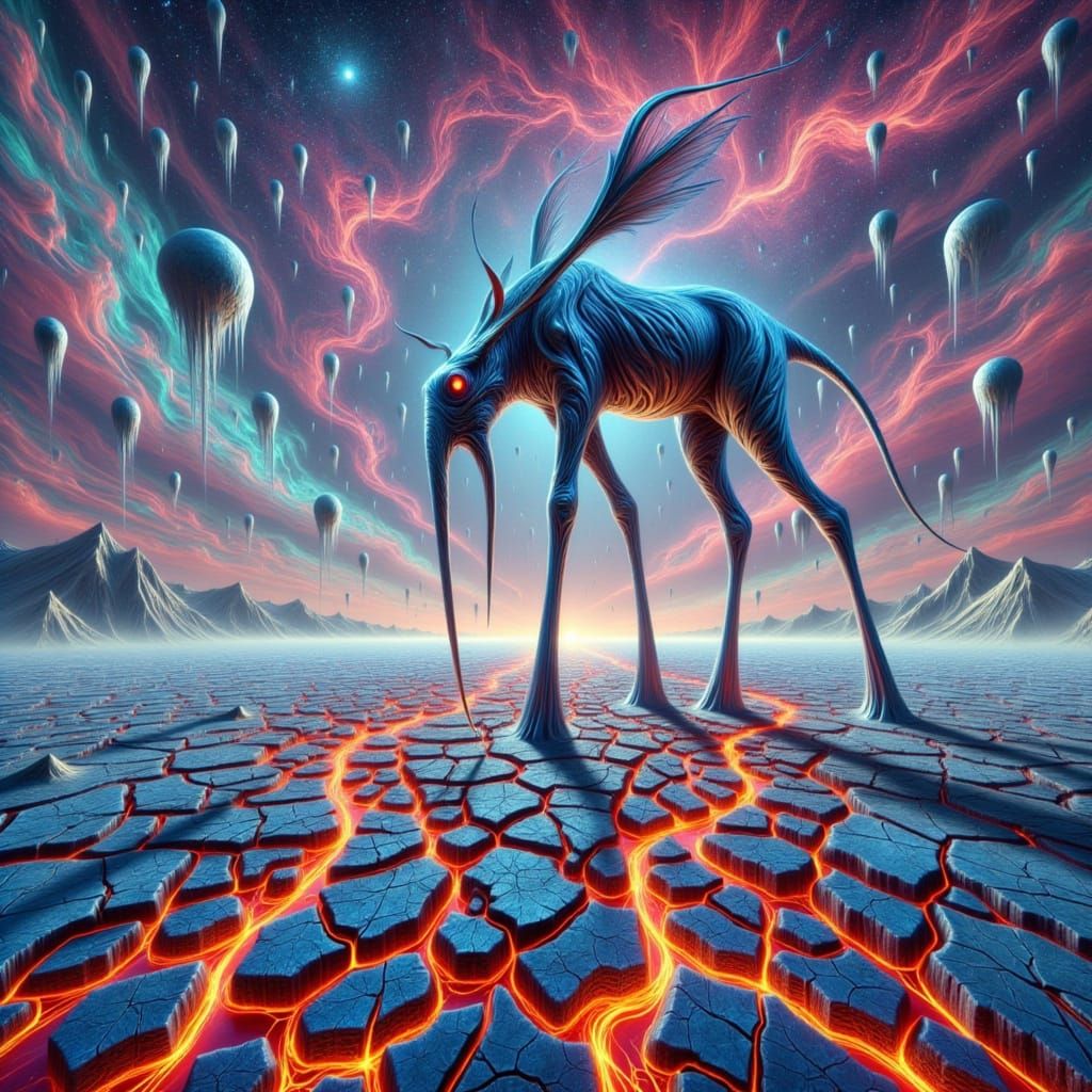 Ethereal Landscape in Slender World