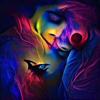 Vivid Dreamscape: Silent Desires in the Night